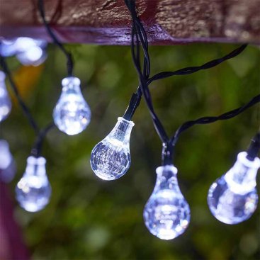 Smart solar 50 on sale firefly string lights