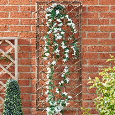 Heavy Duty Framed Willow Trellis Square 1.8 x 0.6m