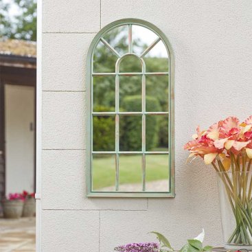 Vista Home & Garden Mirror- Verdigris