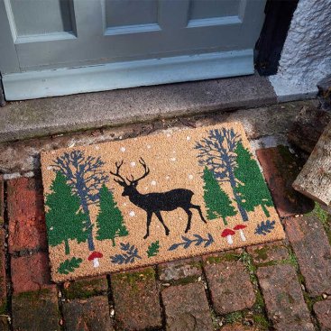 Woodland Stag Decoir Mat 40x60cm