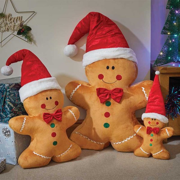 Large plush 2025 gingerbread man