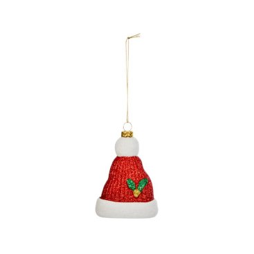 Santa's Bobble Hat Pendant