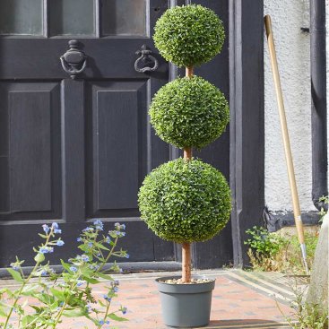 Trio Topiary Tree 120cm