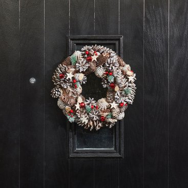 FrostStar Wreath, 30cm