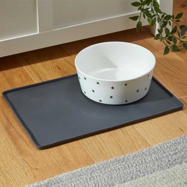 FloorGrip Feeding Mat - 25x37cm - Slate