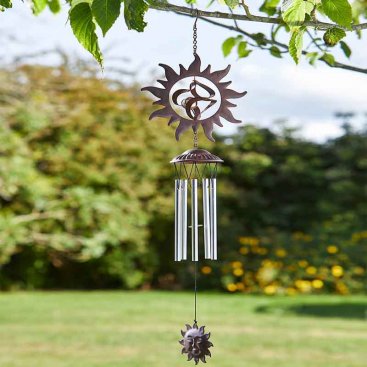 Rusty Sun Windchime