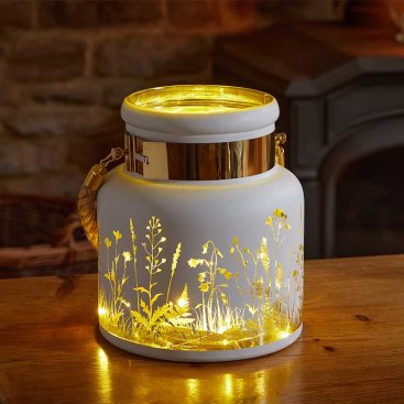 Meadow Lantern - White