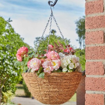 14in EcoCoir Hanging Basket