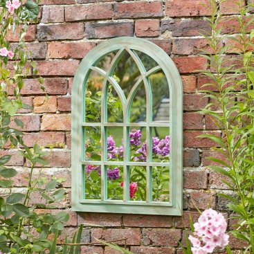 Eden Home & Garden Mirror - Verdigris