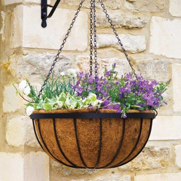 16in Saxon Hanging Basket 16in Saxon Hanging Basket