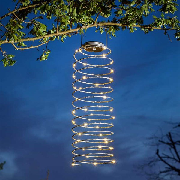 Solar powered 2025 spiralight