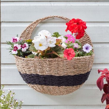 16in Kent Faux Wall Basket