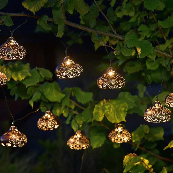 Solar lantern string lights deals