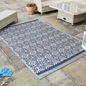 Alfresco Mats - Delphi - Onyx - 150 x 210cm