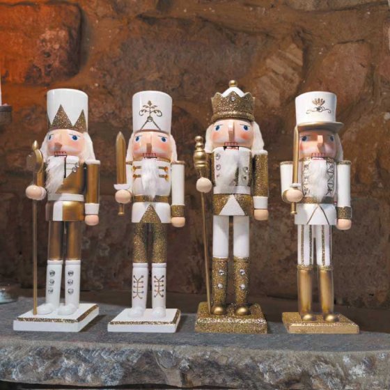 Nutcracker Gold/White Large Smart Garden Products