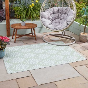 Alfresco Mats - Palmyra - Sage - 150 x 210cm