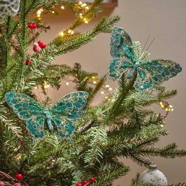 Butterfly - Emerald, 2pk