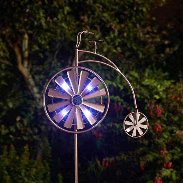Smart Garden Penny Farthing Wind Spinner 