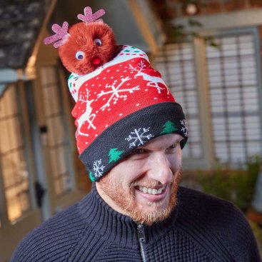 Luxury Beanie - Reindeer