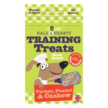 Hale & Hearty Turkey, Peanut & Cashew Training Treats 50g