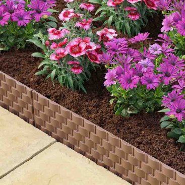 Faux Rattan Edging - 4pk, POS 12