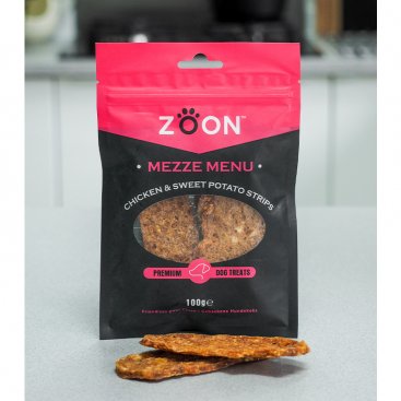 Mezze Menu Chicken & Sweet Potato Strips 100g