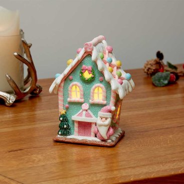 Gingerbread Santa IceCandy Cottage