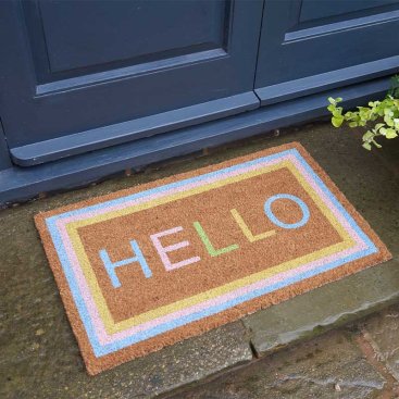 Colour Hello Decoir Mat 45 x 75cm