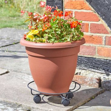 33cm Elegance Pot Caddy, Black 33cm Elegance Pot Caddy, Black