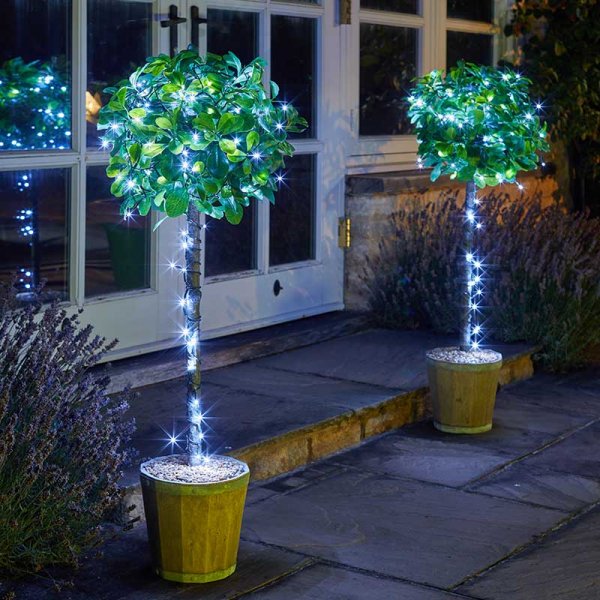 Eco String Lights Cool White, 50 LEDs Smart Garden Products