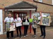 Smart Garden volunteers at Helen and Douglas House