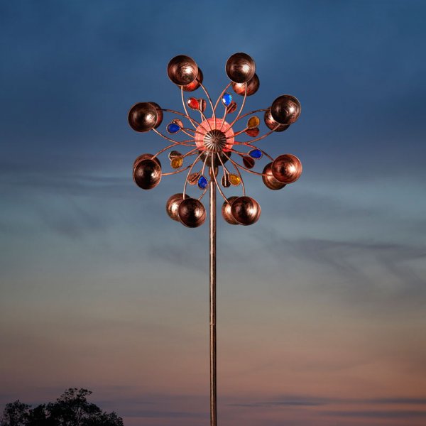 【レビューで送料無料】 Venti Solar Wind Spinner : Smart Garden Products ケーブル・シールド