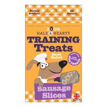 Hale & Hearty Sausage Slices Training Treats 50g