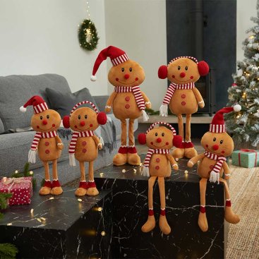 Gingerbread Girl Dangly Legs