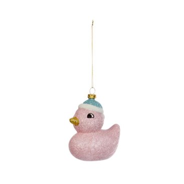 Duck Pendant - Pink