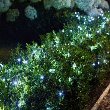 200 Solar Strings Cool White String Lights