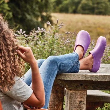 Comfi Garden Clogs Lilac S8