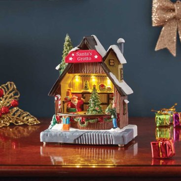 Santa's Grotto SnowScene