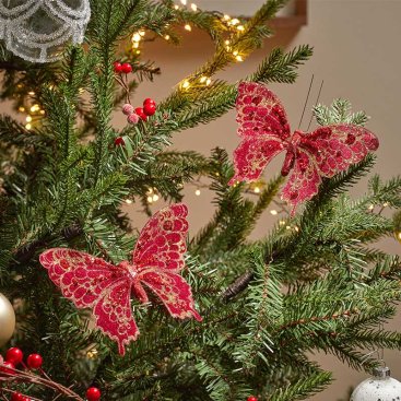 Butterfly - Ruby, 2pk