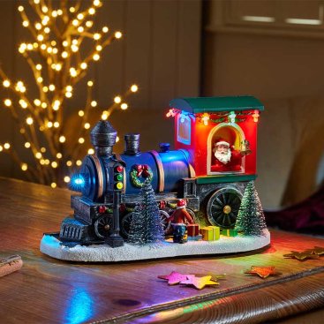 Santa's Express SnowScene