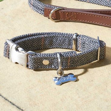 Country - Slate - L - Walkabout Dog Collar (43cm-71cm)