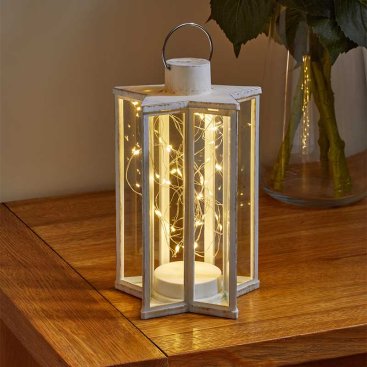StarLight Lantern, Cream, POS 18