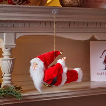 Flying Santa! Pendant