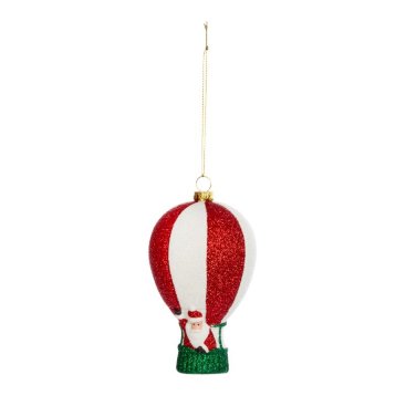 Balloon Santa Pendant