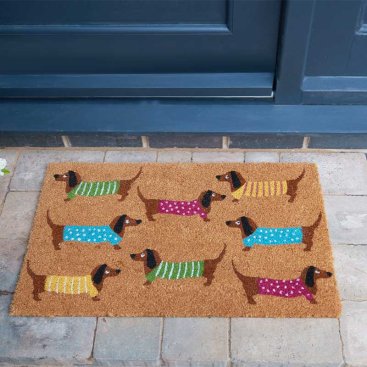 Dachshunds Decoir Mat 45 x 75cm