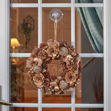 GoldFest Wreath, 36cm