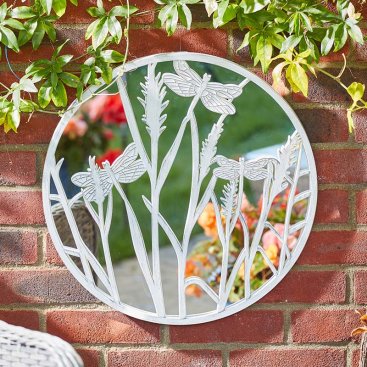 WingFlection Home & Garden Mirror - Silvergris