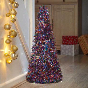 X-Bling! Tinsel Cone - 60cm