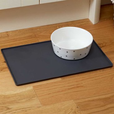 FloorGrip Feeding Mat - 28x46cm - Slate