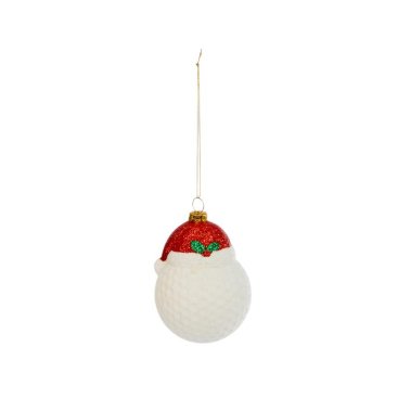 Festive Golf Ball Pendant